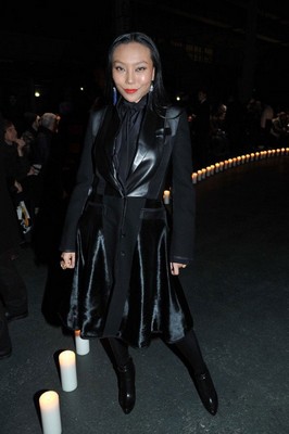 Celebrities at Givenchy by Riccardo Tisci show